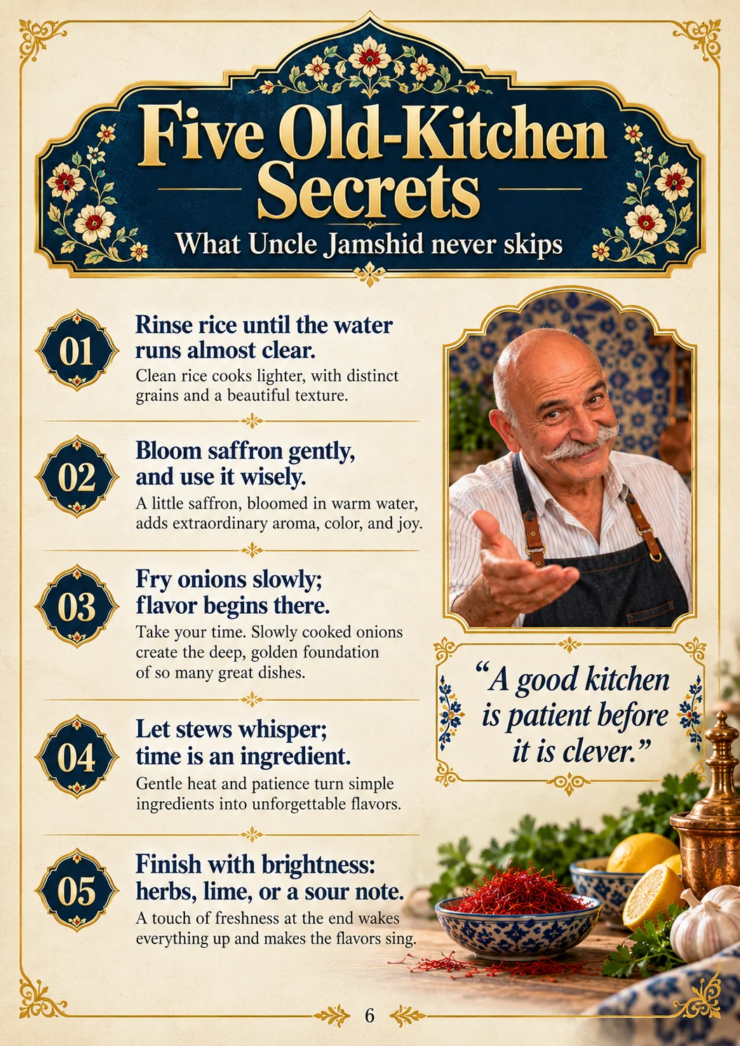 Old kitchen secrets sample page